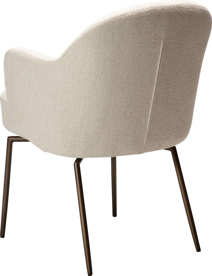 Dan-Form BAE Draaistoel Beige Bouclé