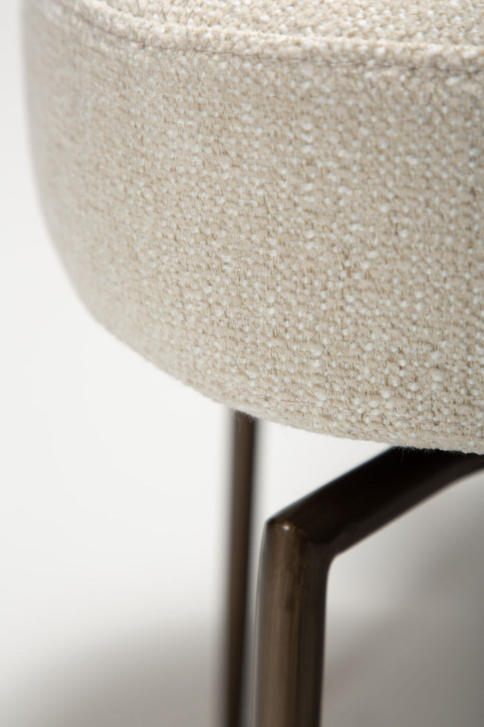 Dan-Form BAE Draaistoel Beige Bouclé