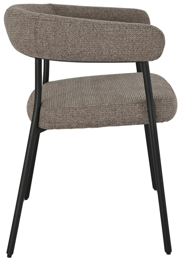 House Nordic Trivio Bruin Eetkamerstoel met Armleuning