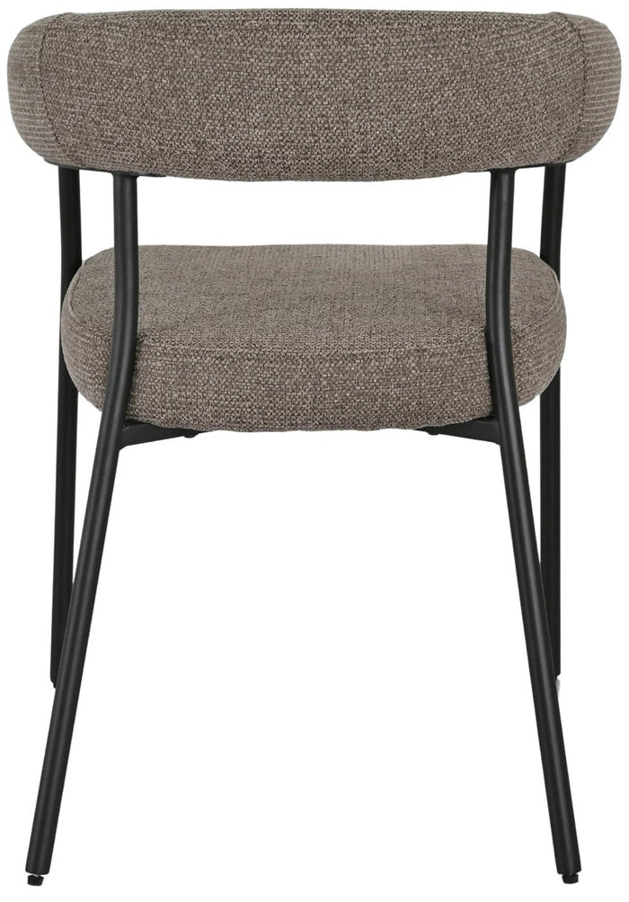 House Nordic Trivio Bruin Eetkamerstoel met Armleuning