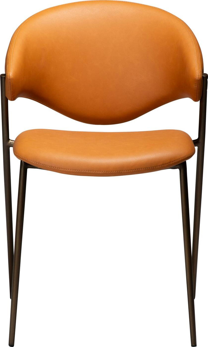 Dan-Form Zone Pompoen Eetkamerstoel Kunstleer set van 2