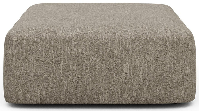 Kragelund Kornum Ottoman Beige Bouclé