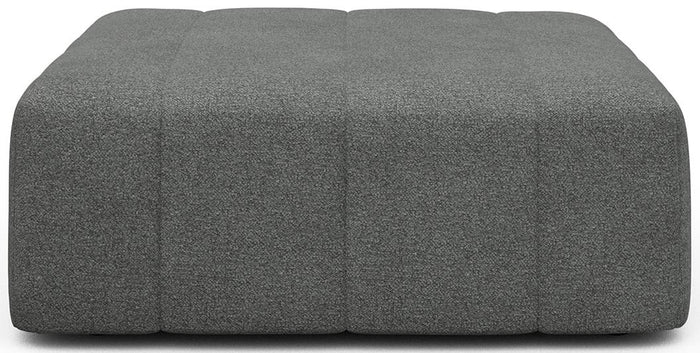 Kragelund Kornum Ottoman Grijs Bouclé