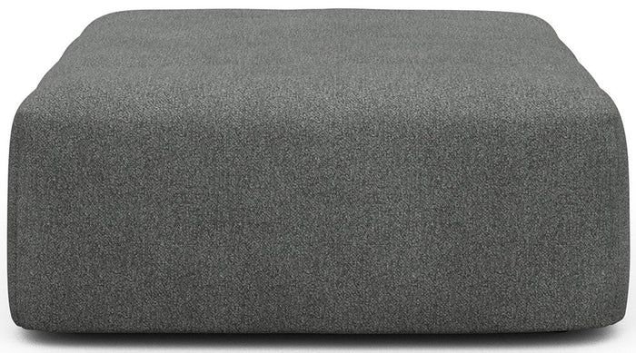 Kragelund Kornum Ottoman Grijs Bouclé