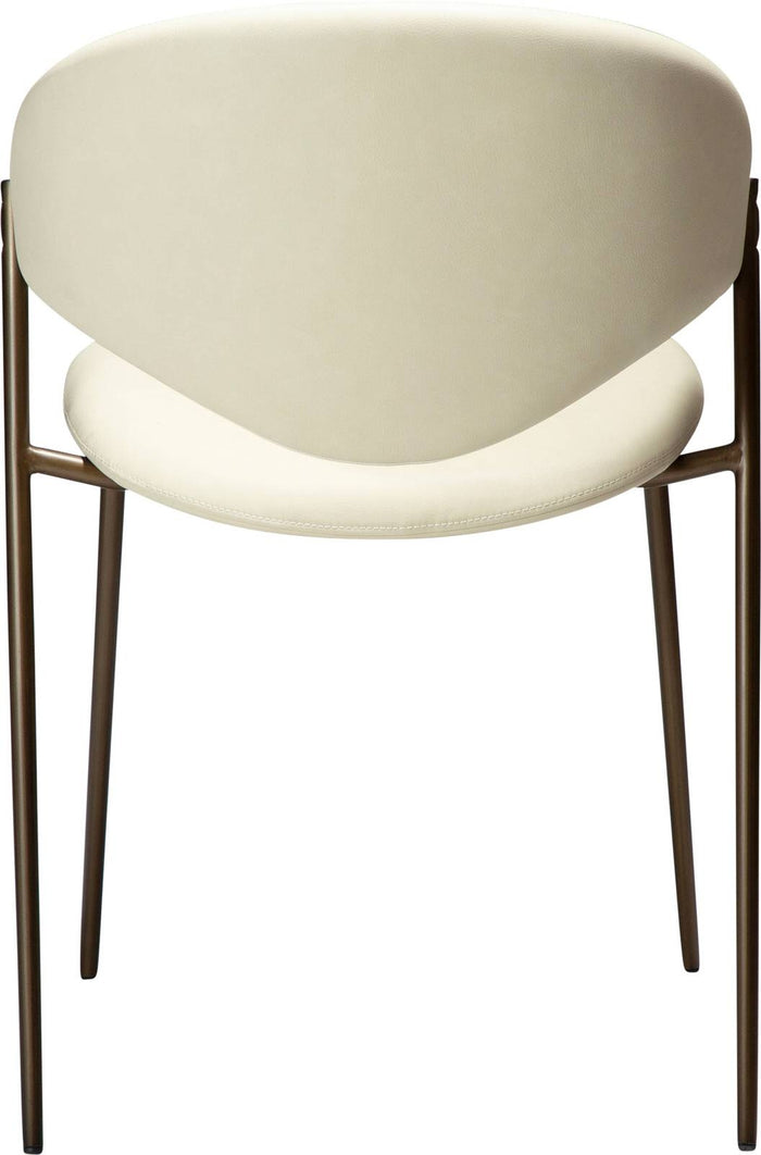 Dan-Form Zone Amandel Eetkamerstoel Kunstleer set van 2