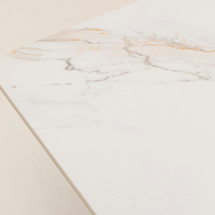 Kare Design Gloria Eettafel - beige - keramiek - 200x100cm