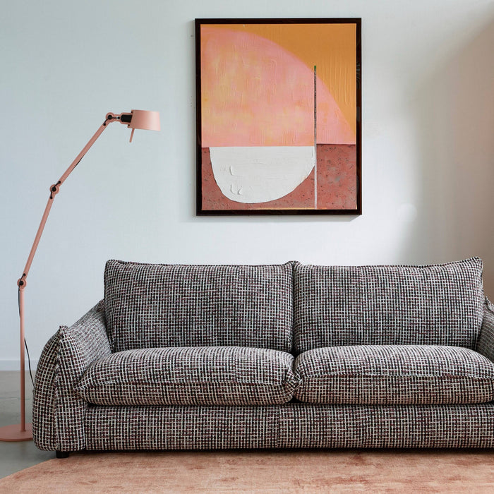 by fonQ Tovy 3-zitsbank - Chenille - Blackberry Melange