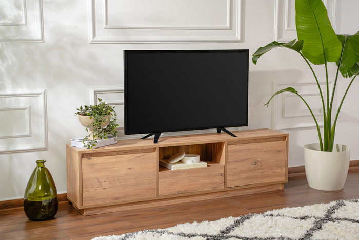 Giga Meubel - Tv-meubel Naturel - 160x30x42cm - Vanguard