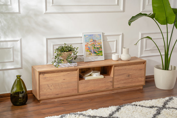 Giga Meubel - Tv-meubel Naturel - 160x30x42cm - Vanguard