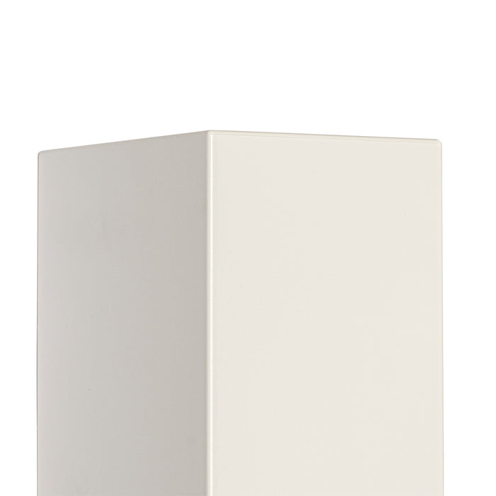 QAZQA Moderne buiten wandlamp wit kunststof 2-lichts - Baleno