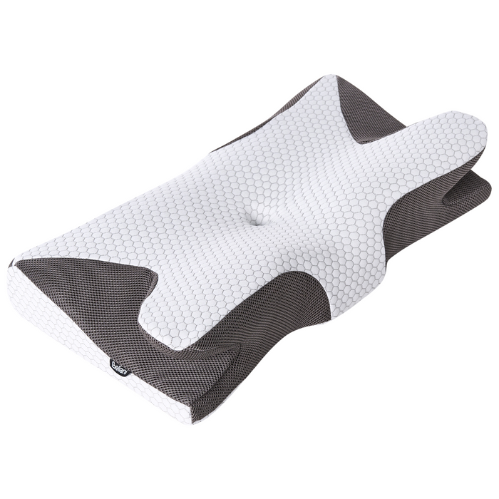 Beliani-SINAI-Hoofdkussen traagschuim-Wit-64 x 34 cm-Traagschuim