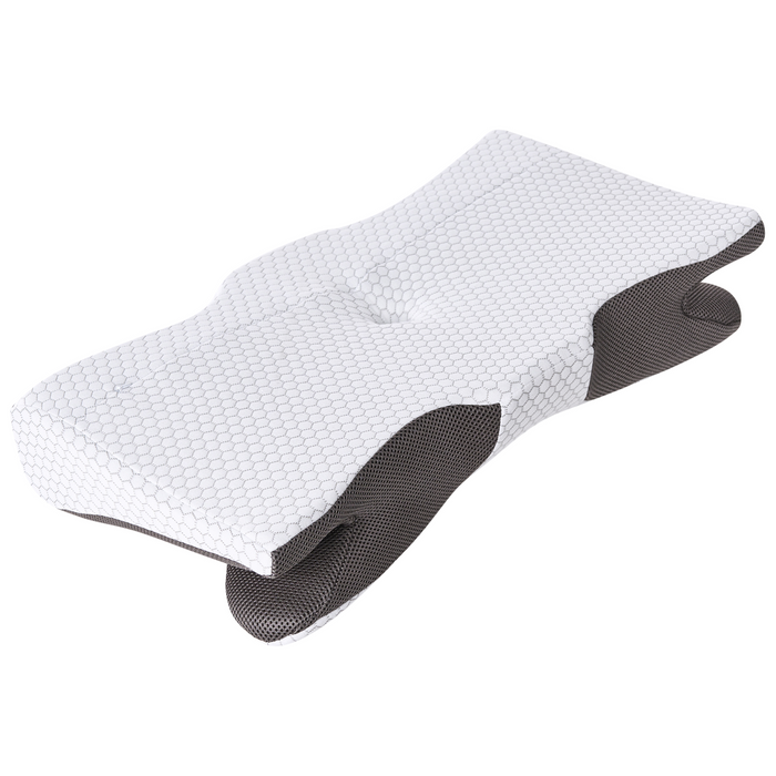 Beliani-SINAI-Hoofdkussen traagschuim-Wit-64 x 34 cm-Traagschuim