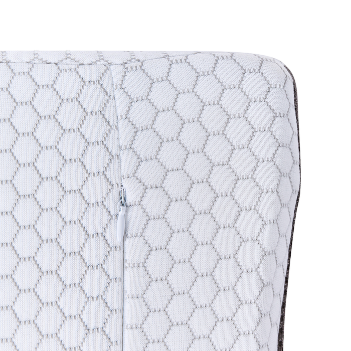 Beliani-SINAI-Hoofdkussen traagschuim-Wit-64 x 34 cm-Traagschuim