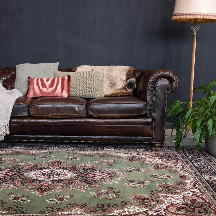 Interieur05 Vintage vloerkleed Nain Perzisch Groen - 235 x 320 cm