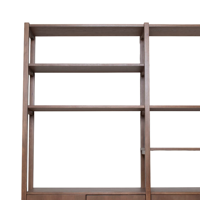 DÉJA Living - Wandkast Bruin Hout - 180x38x210cm - Levi