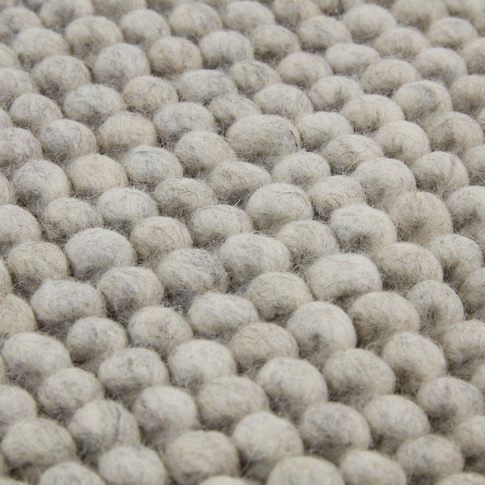 Interieur05 Wollen vloerkleed Lecco licht grijs - 160 x 230 cm