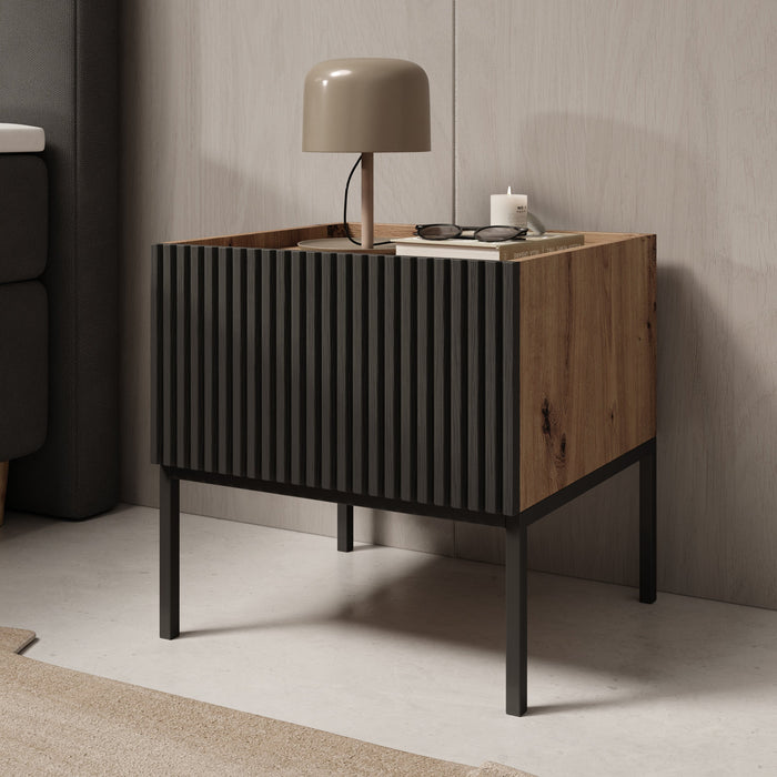 Meubella - Capri - Nachtkastje - Eiken