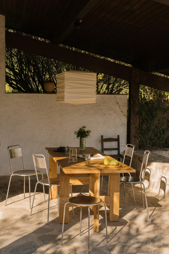 Petit Rond eetkamerstoel Stainless Steel