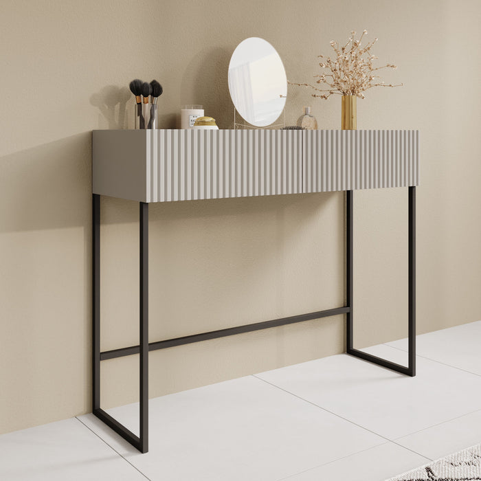 Meubella - Capri - Kaptafel - Beige - 100x32 cm
