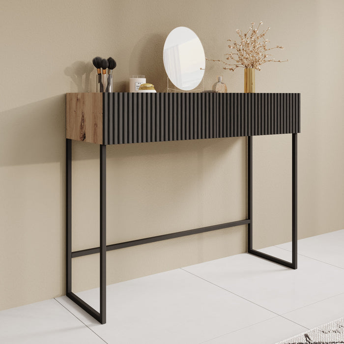 Meubella - Capri - Kaptafel - Eiken - 100x32 cm