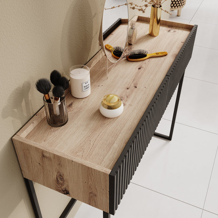 Meubella - Capri - Kaptafel - Eiken - 100x32 cm