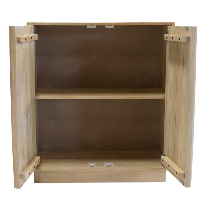 Giga Meubel - Dressoir Naturel Mangohout - 80x40x91cm - Nika