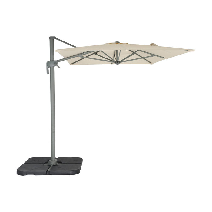sweeek - Rechthoekige zweefparasol 2x3m