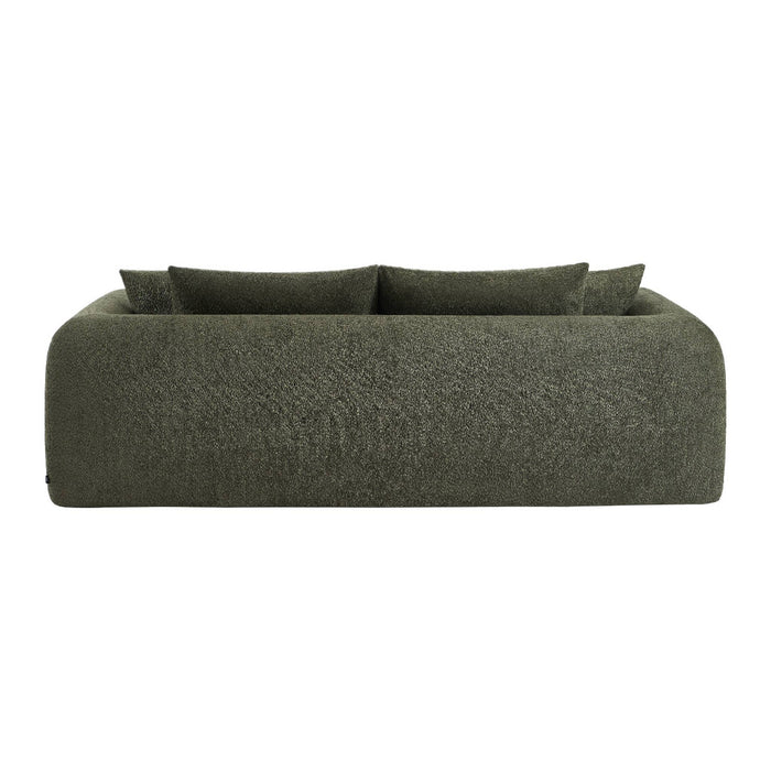 sweeek - 3-zits slaapbank met gestructureerde bouclé