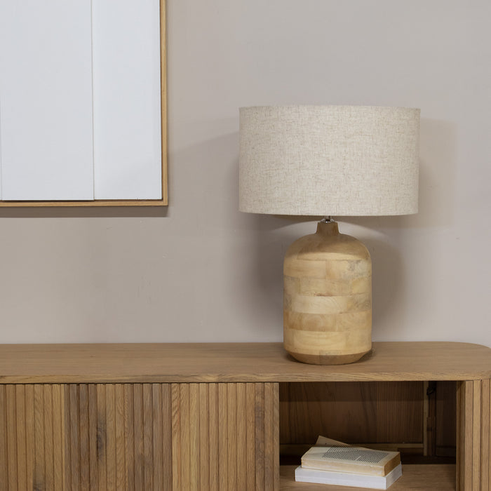 Giga Meubel - Tafellamp Francis Naturel 55cm