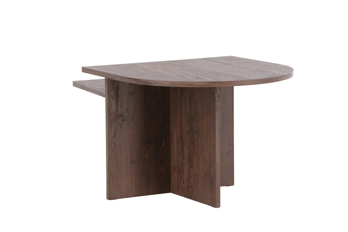 Fjôrd - Salontafel Donkerbruin - Set van 2 - 60x60x45cm - Sala