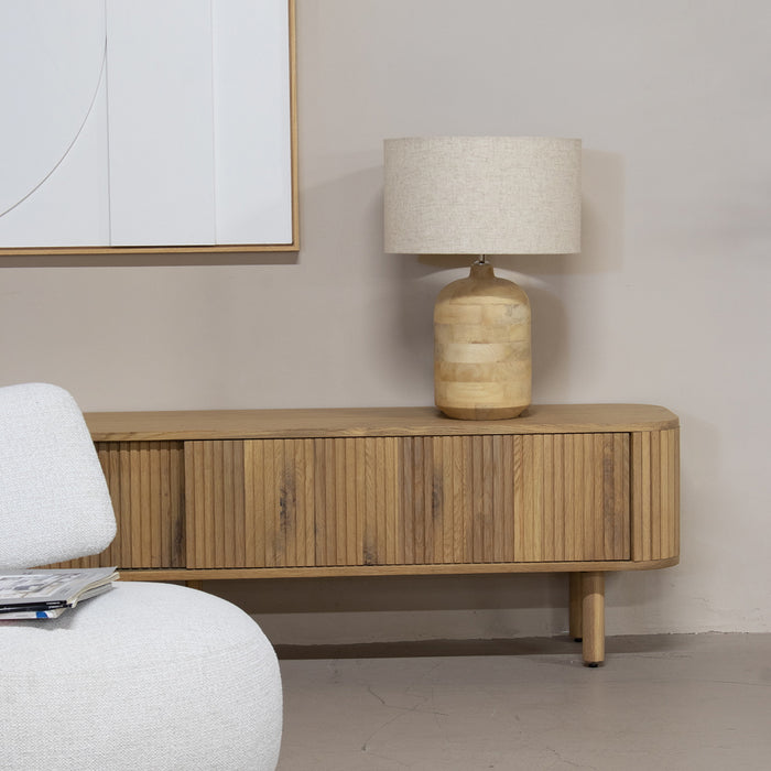 Giga Meubel - Tafellamp Francis Naturel 55cm