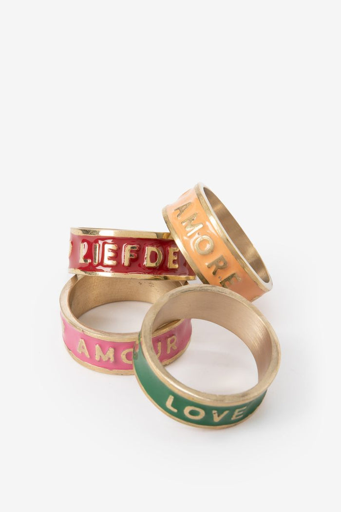 Sissy-Boy Multicolour servetringen love