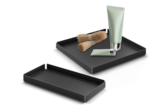Potes Tray | Zwart | Staal
