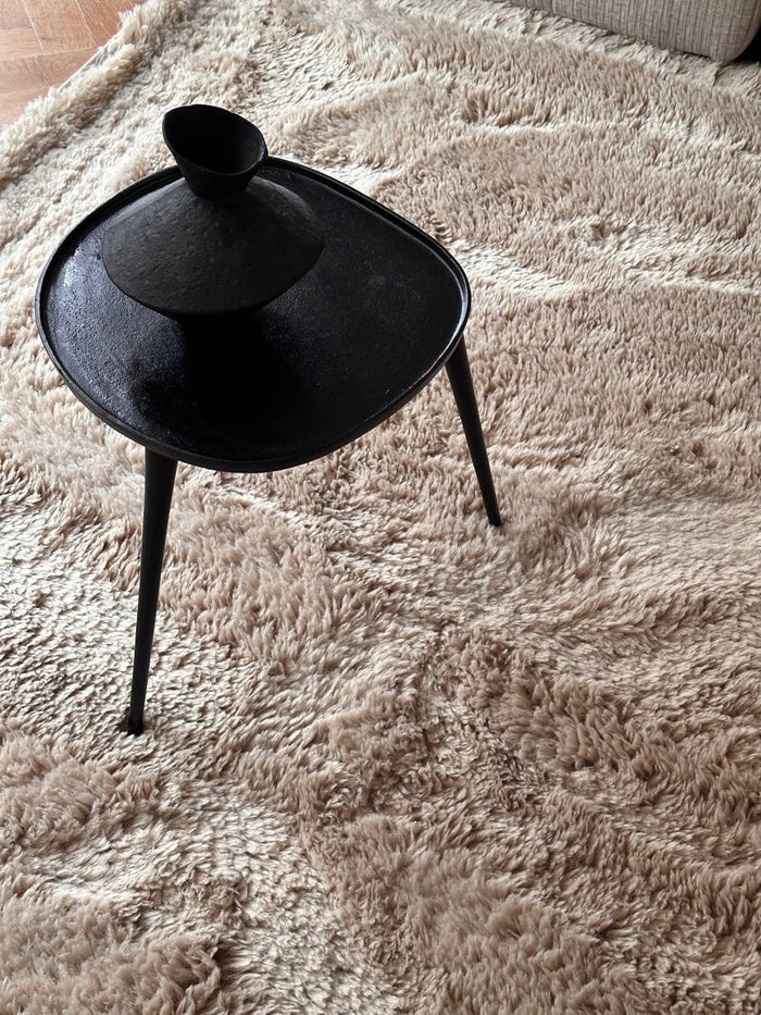 Hoogpolig vloerkleed Furr bruin - Interieur05 - 230 x 160 cm