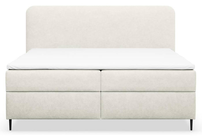 NADUVI Collection Boxspring Contero chenille 160 x 200 cm met