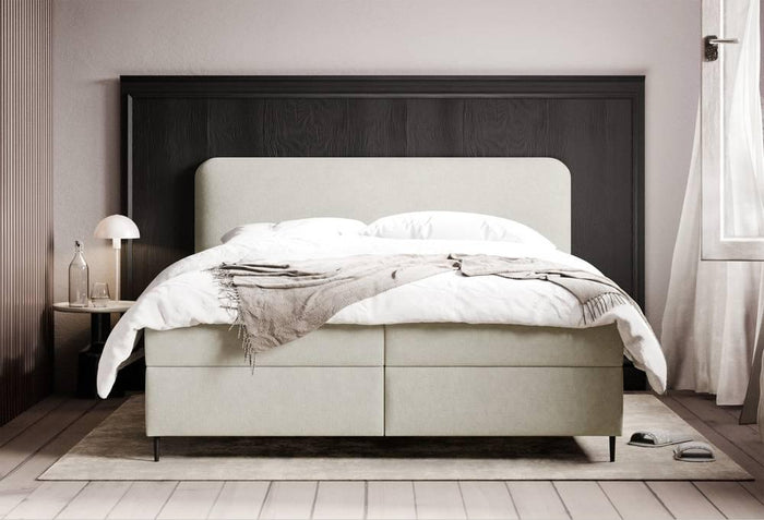 NADUVI Collection Boxspring Contero chenille 180 x 200 cm met