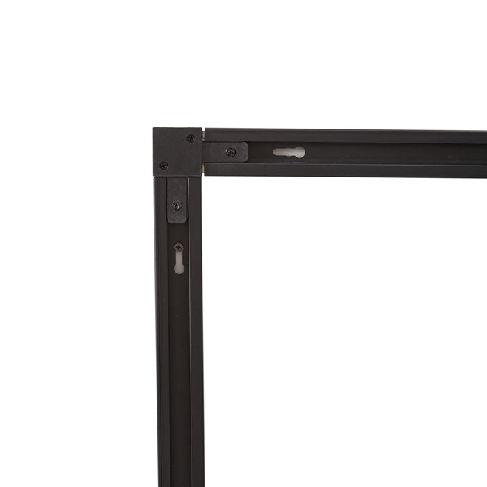 QAZQA Modern railsysteem met 5 spots zwart 1-fase - Iconic Mark