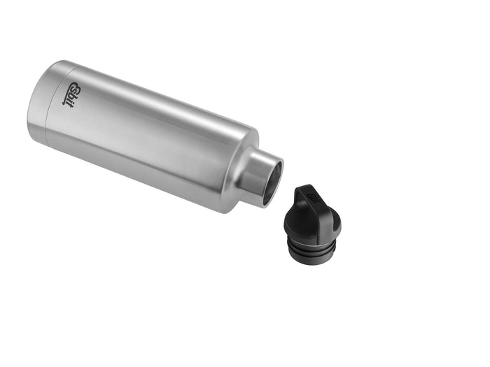 Esbit Sculptor Thermosfles - 1L - Mat Zilver - Lusdop - RVS - Lekvrij