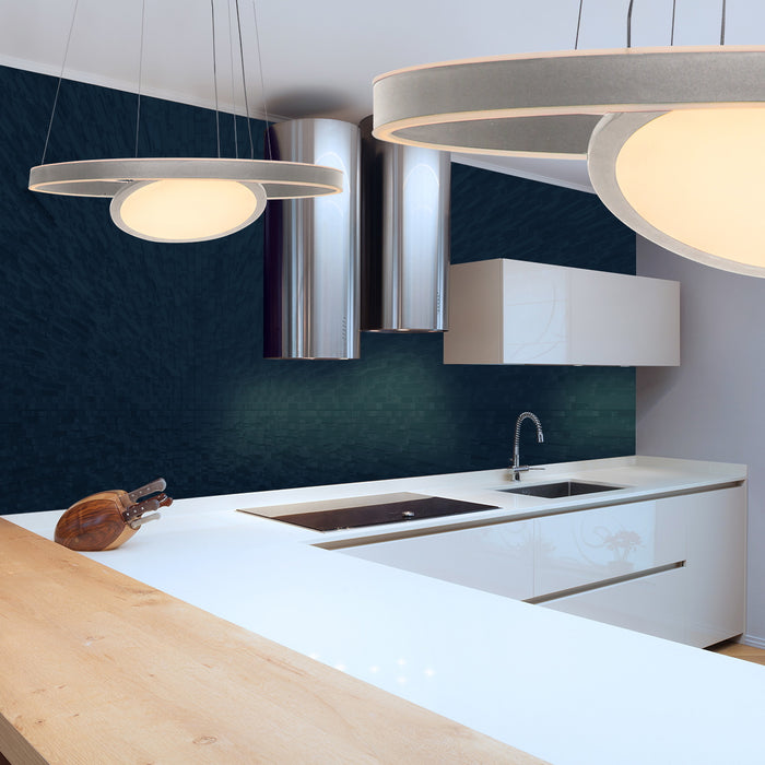 Steinhauer - Hanglamp Grijs Metaal - 2-Lichts - 60x60x150cm - Ringlux