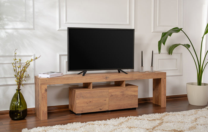 Giga Meubel - Tv-meubel Naturel Hout - 180x31x50cm - Enclave