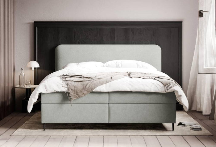 NADUVI Collection Boxspring Contero chenille 180 x 200 cm met