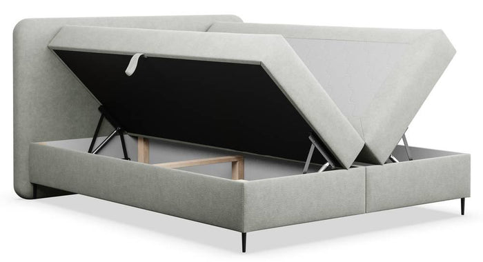 NADUVI Collection Boxspring Contero chenille 180 x 200 cm met