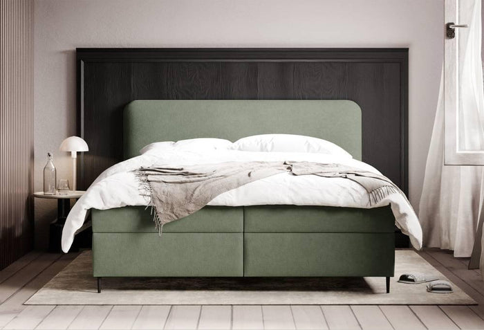 NADUVI Collection Boxspring Contero chenille 180 x 200 cm met