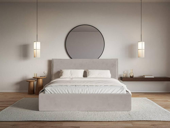 NADUVI Collection Bedframe Esmay velvet met opbergruimte 180 x 200 cm