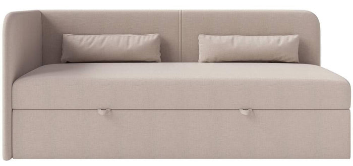 NADUVI Collection Jeugdbed Cambrils chenille links 90 x 200 cm met