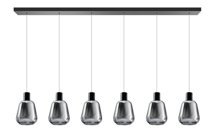 ETH Gary HL balk 120cm LED 2700k 6x 5w zonder buitenglas 6x450L