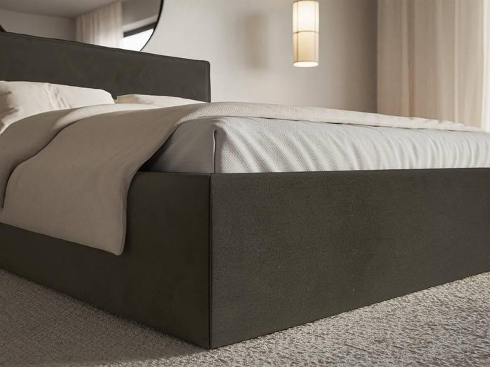 NADUVI Collection Bedframe Esmay velvet met opbergruimte 160 x 200 cm