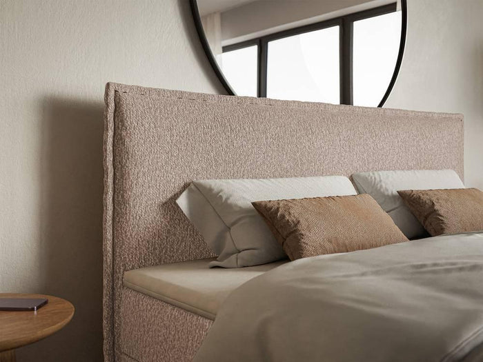NADUVI Collection Boxspring Esmay chenille met opbergruimte en topper