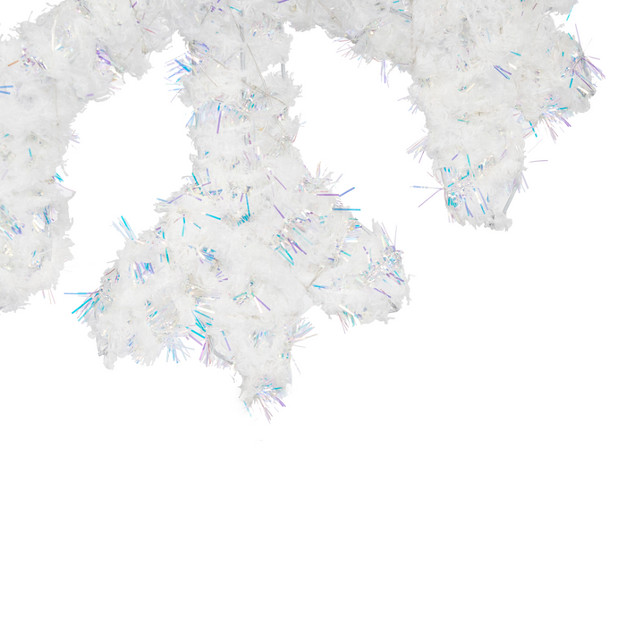 Beliani - GURRE - LED-decoratie set van 2 - Wit - Metaal