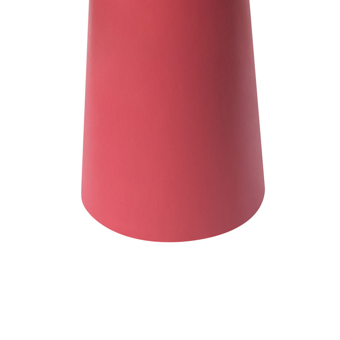 Beliani - AURUM - LED kaars set van 6 - Rood - Paraffine